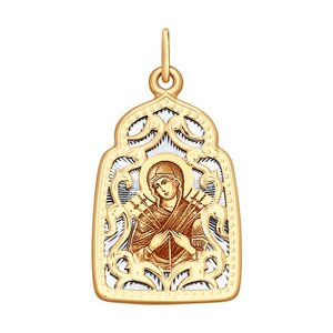 Подвесочка Иконка Семистрельная