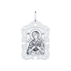 Подвесочка Иконка Семистрельная